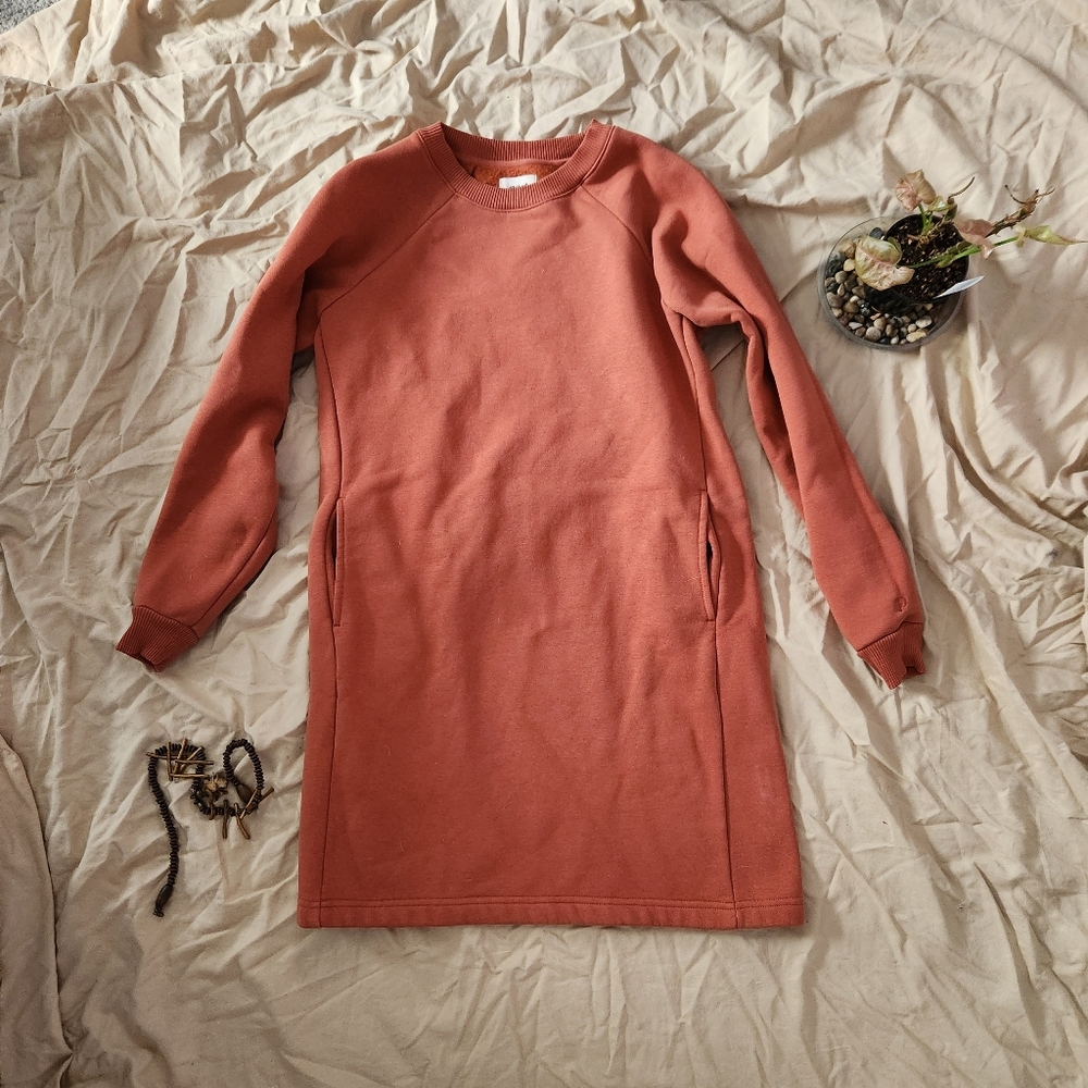 Pact Organic Sweatshirt Tunic w/ Pockets